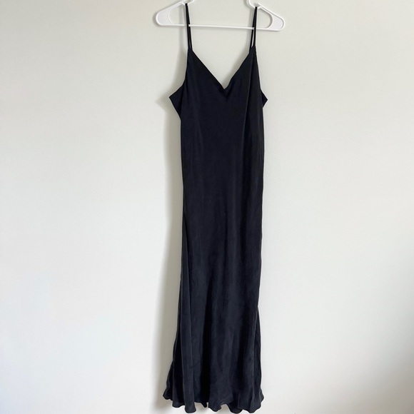 NEW Hatch The Ricky Slip Maternity Dress Size 3 Large Black Maxi Women’s NWT - Picture 3 of 11